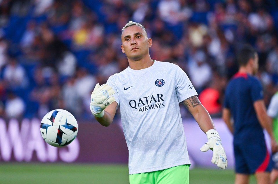Keylor Navas saw a move to Napoli collapse