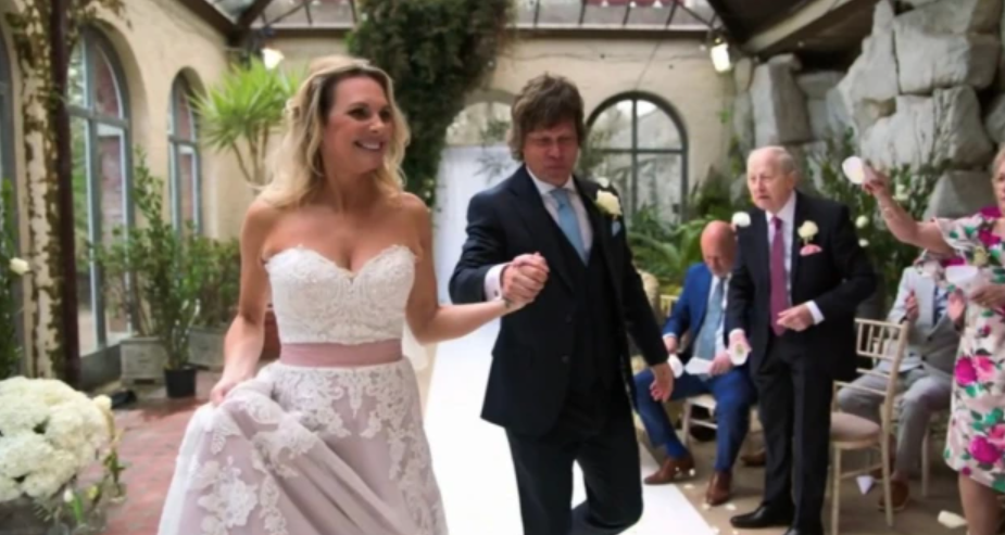 The mum-of-two was paired with guitarist Richie Dews