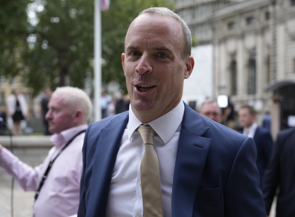 Dominic Raab has been sacked as deputy PM