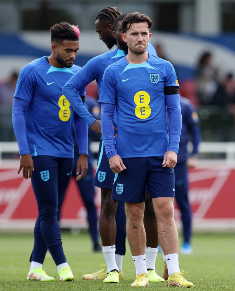 Ben Chilwell is being left out of the squad also