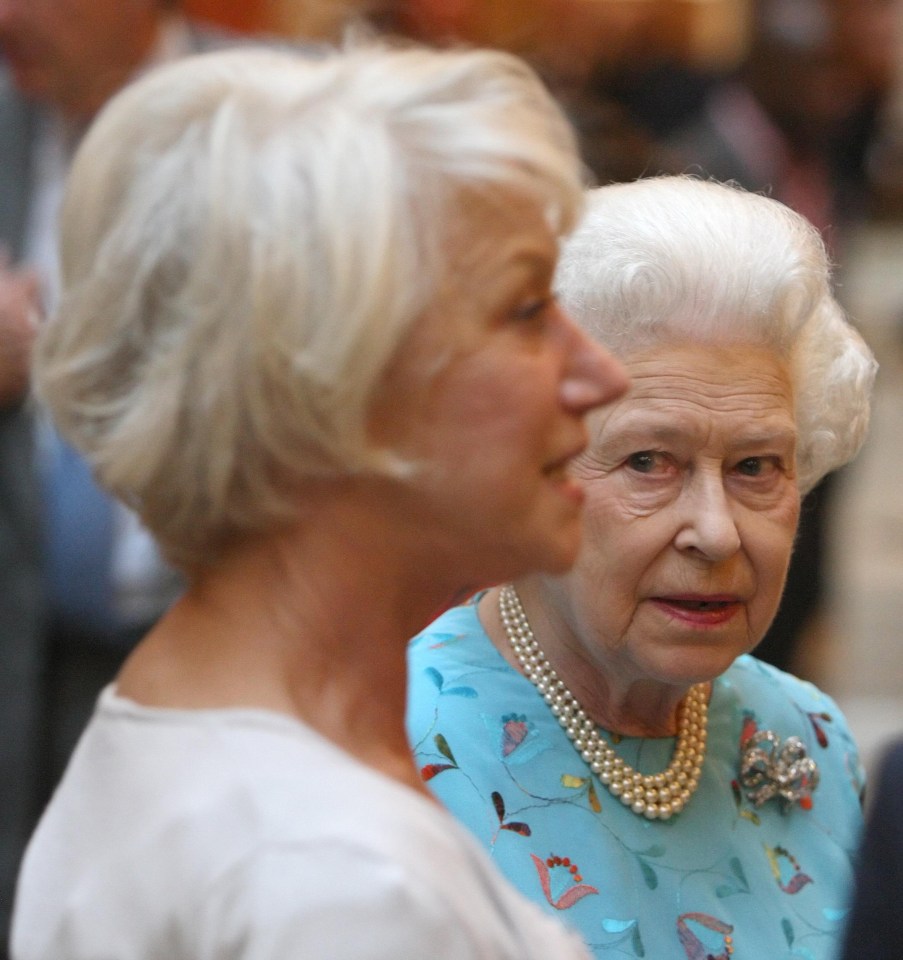 No milk in her tea for a panicked Helen Mirren