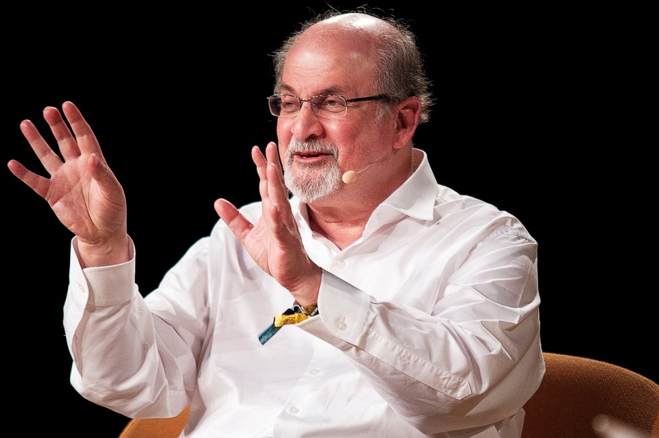 The British-Indian writer is blind in one eye and can only use one hand, according to his agent