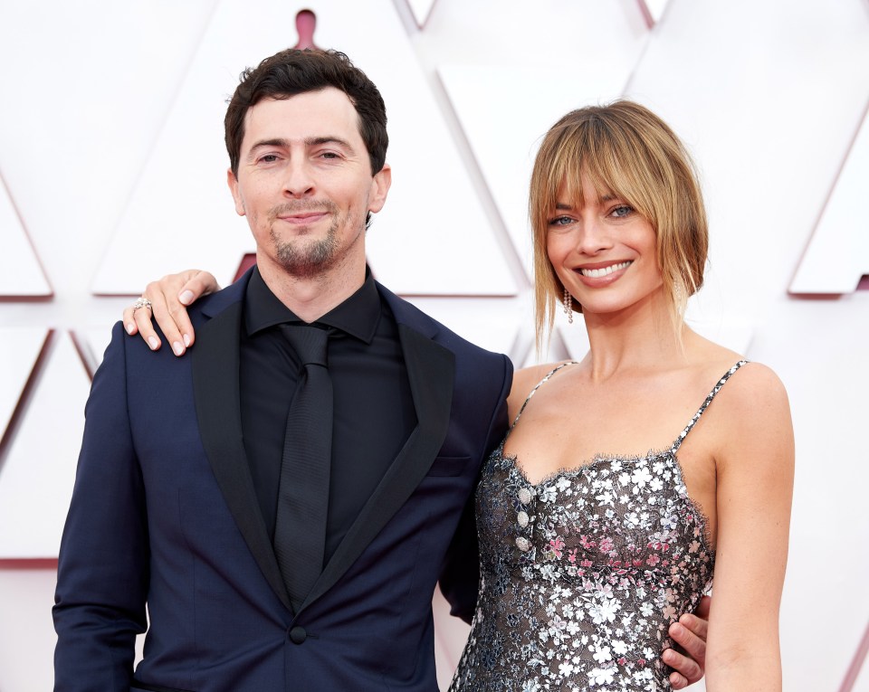 Josey McNamara, pictured with Margot Robbie, was also arrested after the fracas