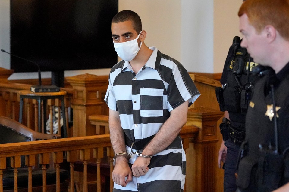 Rushdie's accused attacker Hadi Matar is said to be 'surprised' that the 75-year-old survived