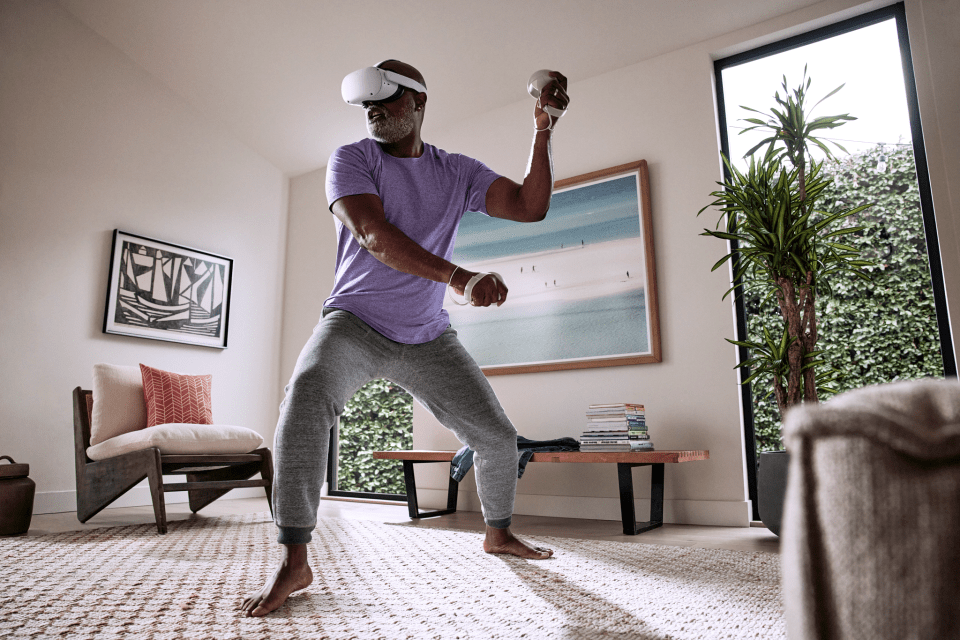 The Meta Quest 2 is a virtual reality headset – and will soon have a successor