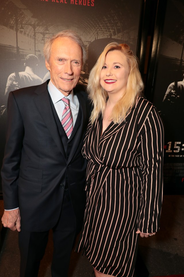 Reports say it took 30 years  for Clint to acknowledge Kathryn and her brother