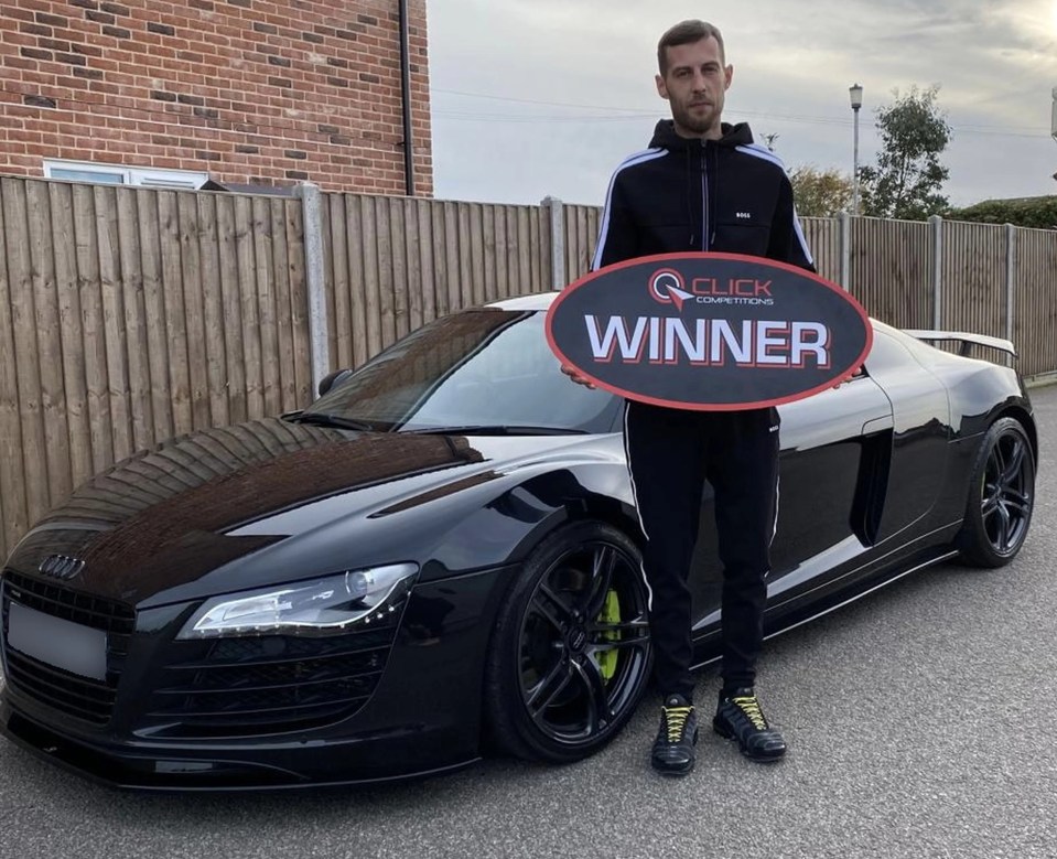 Jordan Billington insisted he was 'buzzing' to win the £35,000 car