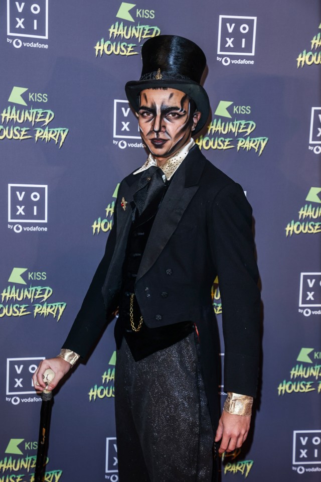 Peter Andre's son looked incredible as he transformed his look for the KISS Haunted House Party