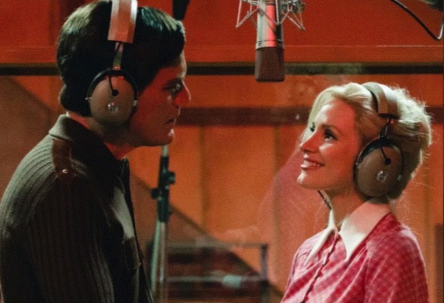 The story of Tammy and George's intense but volatile love is told in this new six-part drama, starring Jessica Chastain as Tammy