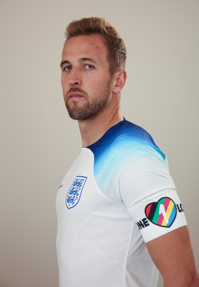 Harry Kane has worn the rainbow armband for the past two England games to 'send a message against discrimination'