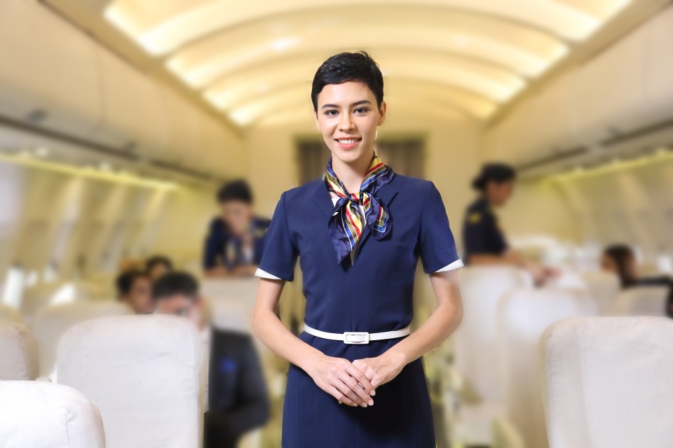 Flight attendants pack home comforts and practical items when going to work