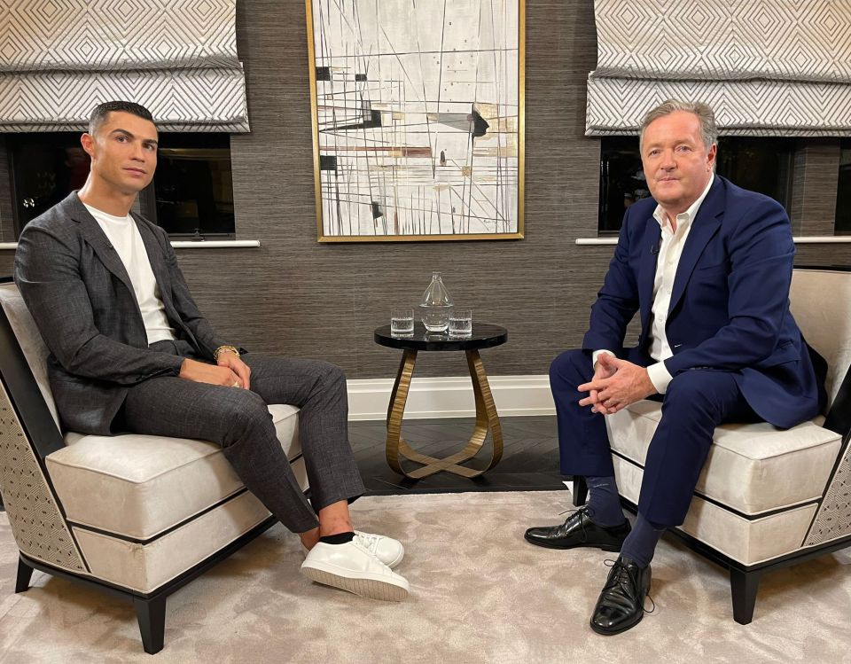 Ronaldo sat down for a sensational 90-minute TV interview with Piers