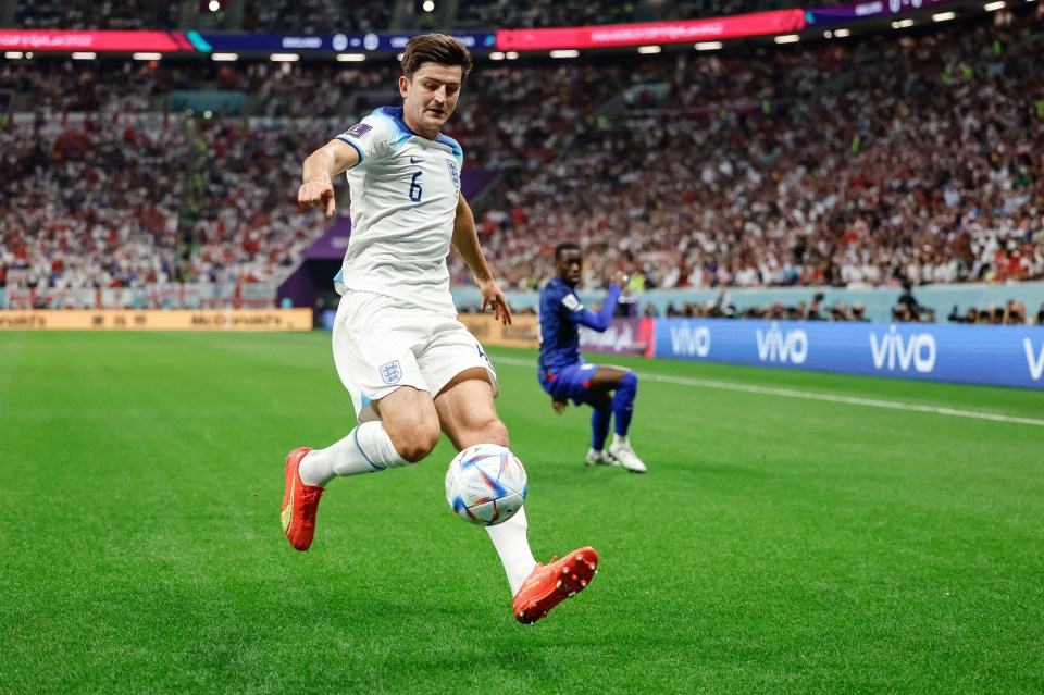England ace Harry Maguire left fans in awe with a stunning piece of skill