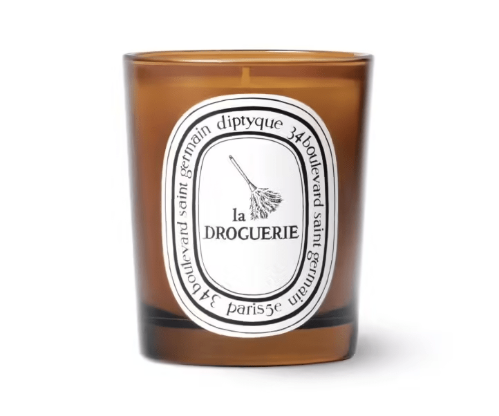 Diptyque La Droguerie candle.