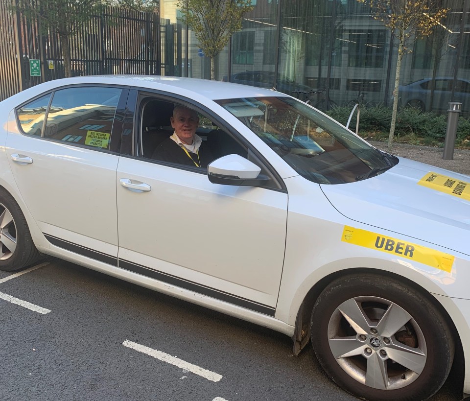 Michael said the key to being a great Uber driver is getting your passenger from A to B 'as soon as possible and as comfortably as possible'