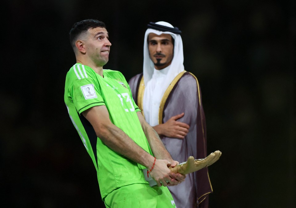 Emiliano Martinez's World Cup celebrations have proven controversial