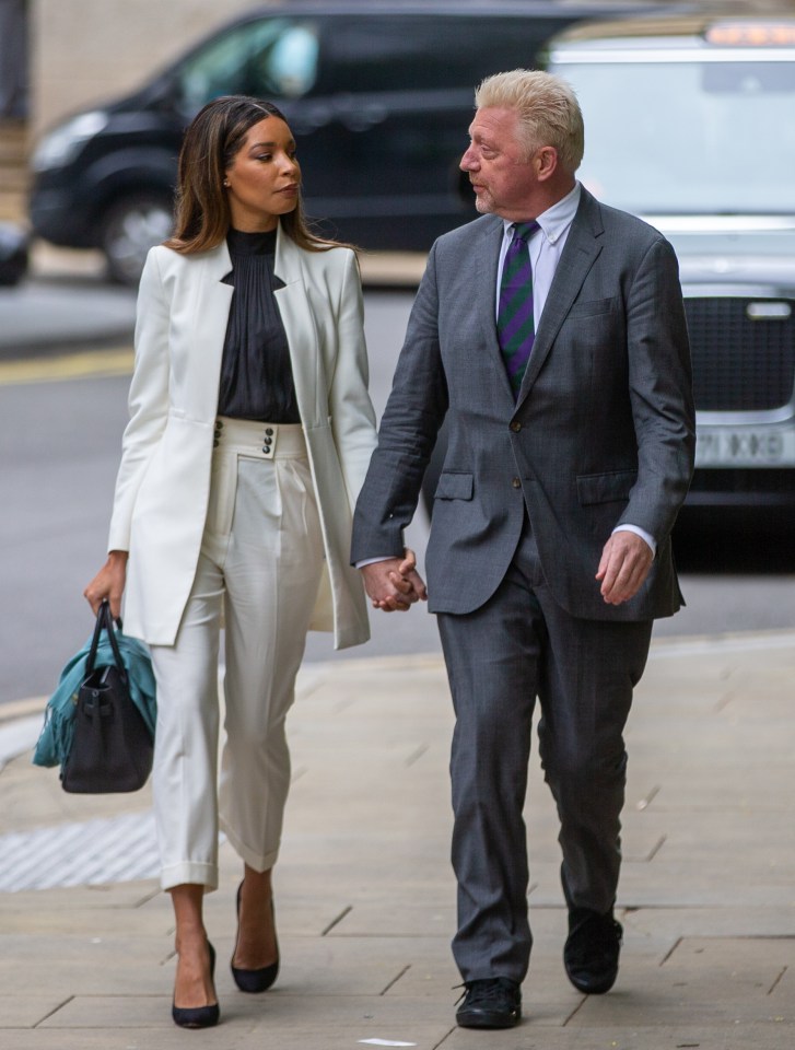 A source said: 'He’s thrilled and relieved to be home for Christmas and is deeply in love with Lilian'