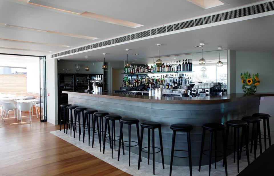 Make the most of the top floor bar  which has happy hour every Friday