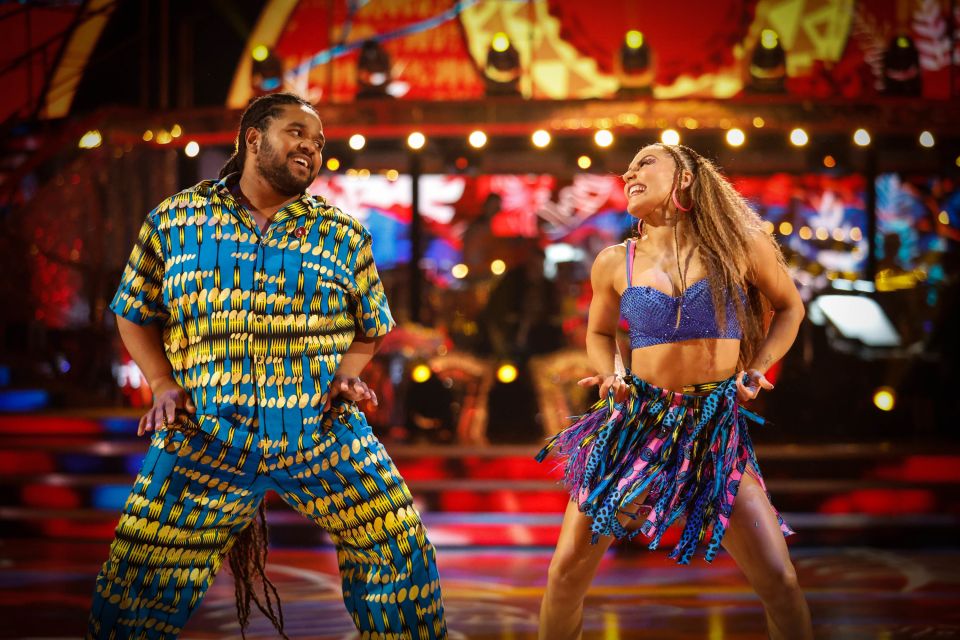 Front runner Hamza and his partner Jowita Przystał will take to the floor with their dance to the Jerusalema Remix