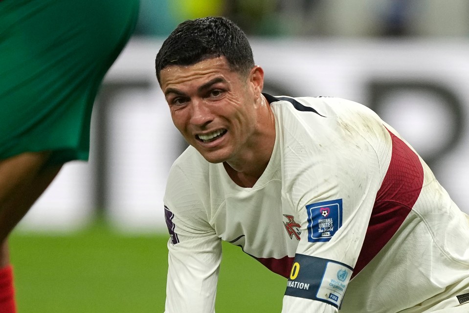 Cristiano Ronaldo faces heartbreak after Portugal are beaten