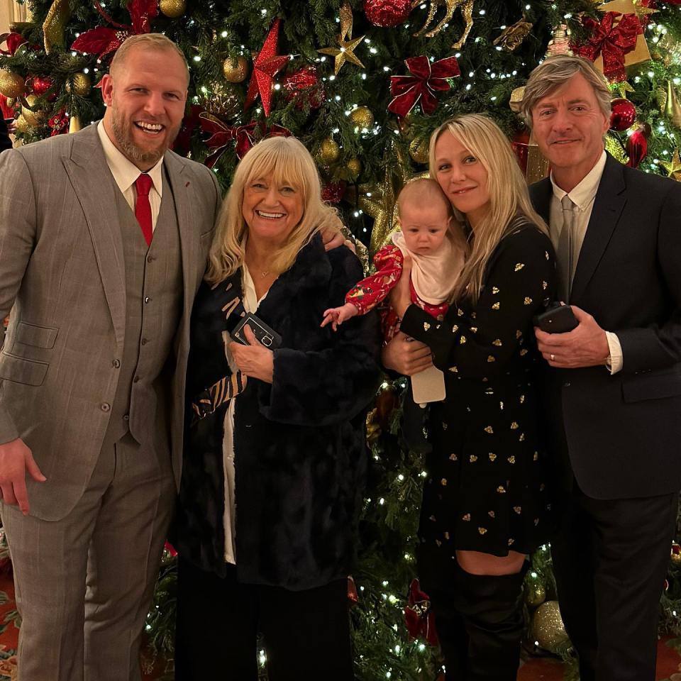 Richard and Judy enjoyed lunch with James Haskell and their daughter Chloe