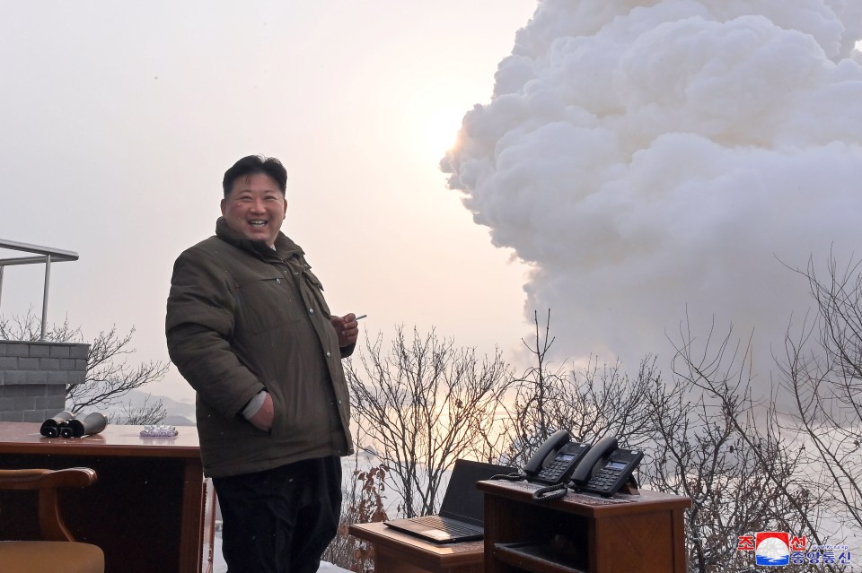 Kim Jong-un personally oversaw recent tests of rocket motors