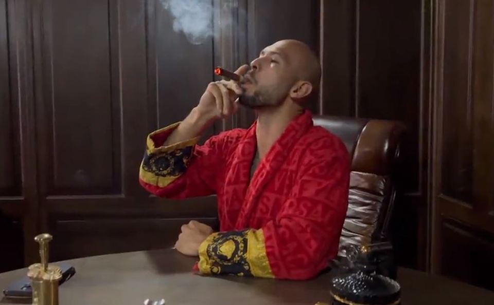Controversial influencer Andrew Tate has shared a bizarre new video