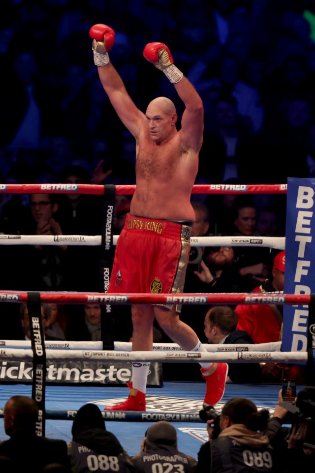 The imperious Gypsy King was too much for the veteran to overcome