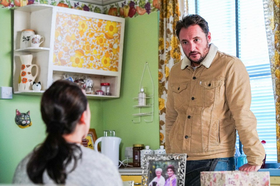 The EastEnders star has played the role of Martin Fowler since December 2014