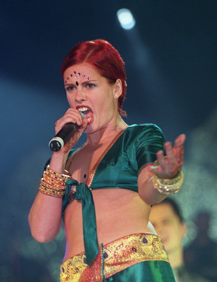 In 2001, Lene and bandmate Søren got married in Las Vegas - they now have two kids together