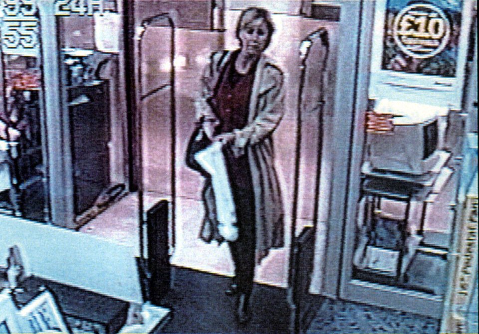 The TV presenter was gunned down less than 40 minutes after she was caught on CCTV at the Kings Mall shopping centre in Hammersmith