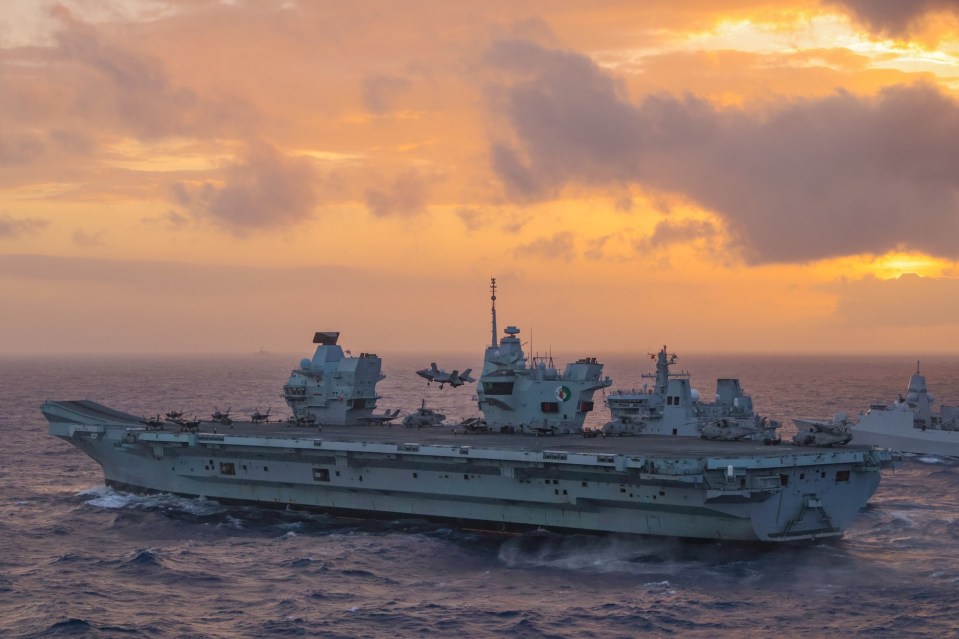 Vladimir Putin's planes buzzed HMS Queen Elizabeth
