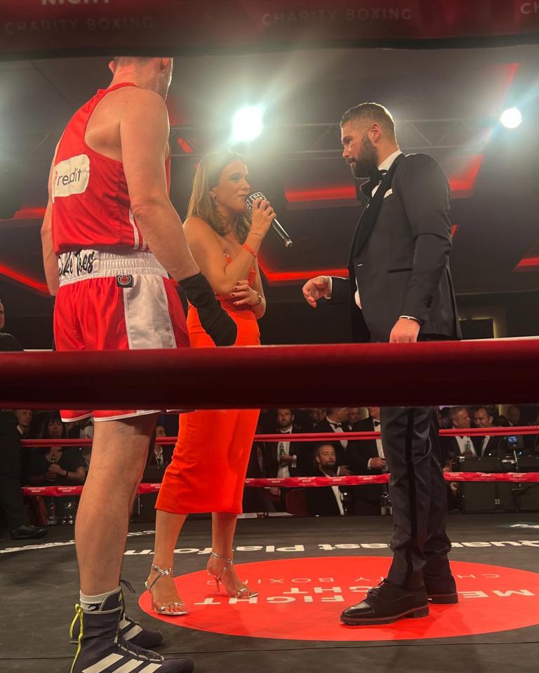 One of the interviews was with boxer Tony Bellew
