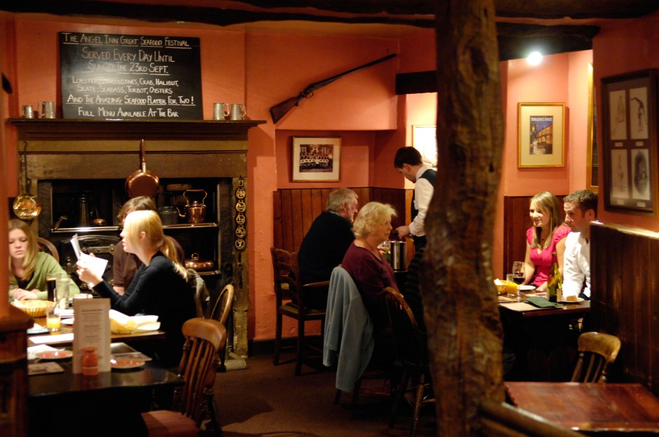 The Angel boasts a Michelin star