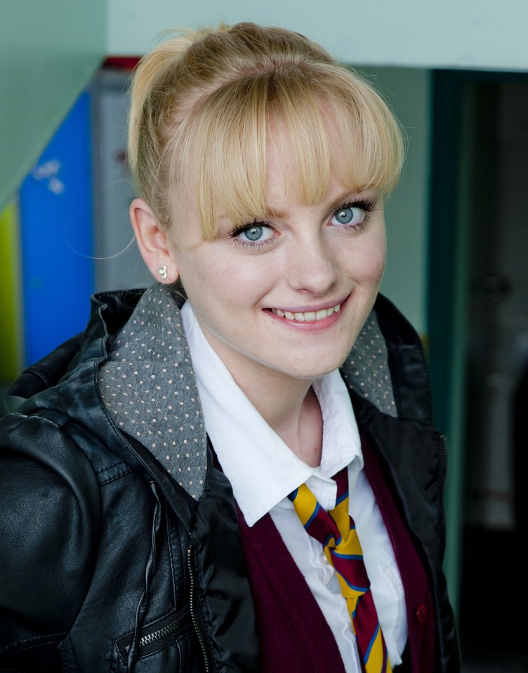 The star started her career in Waterloo Road