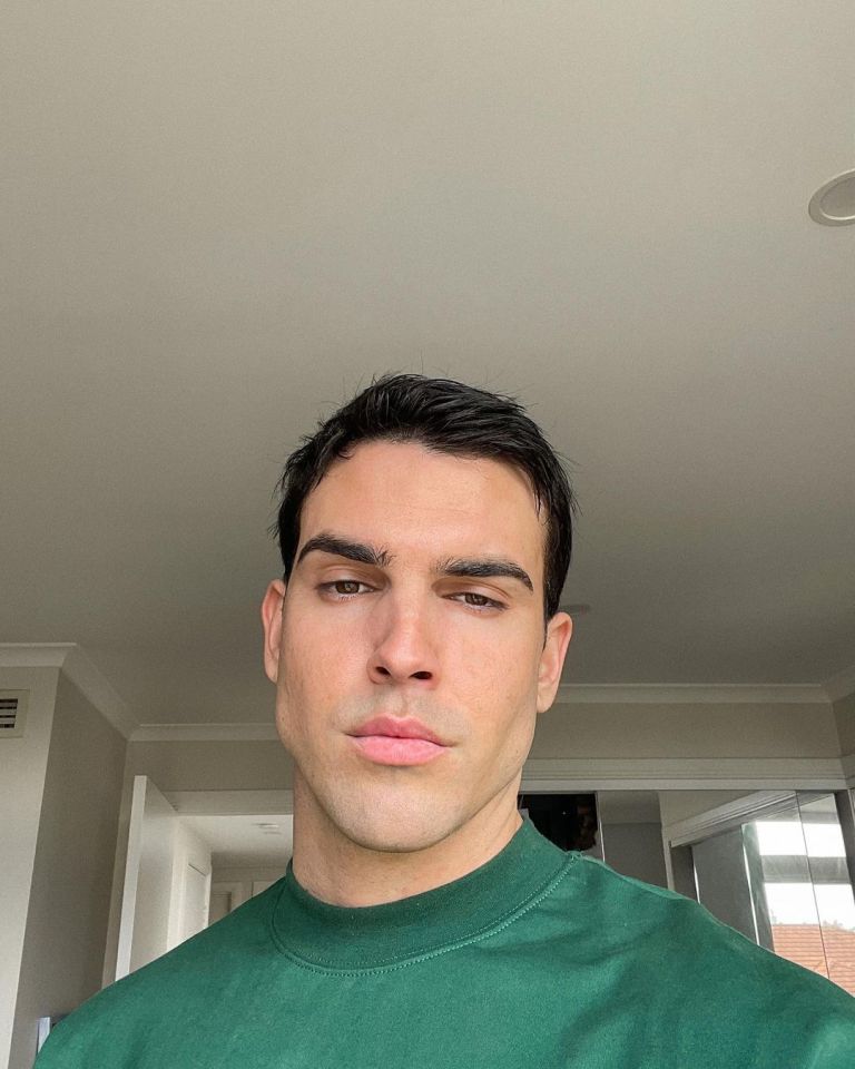 Aaron was on Australian Love Island