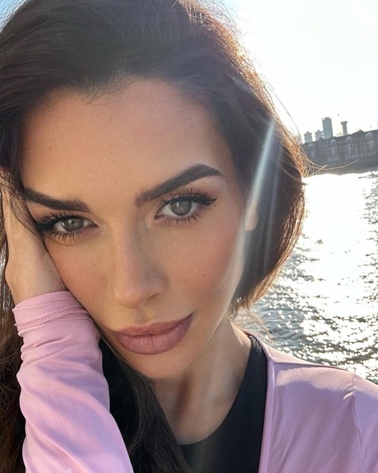 The star flashed a reflective expression at the camera as she promised to fight back after the setback