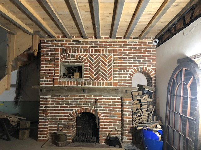 It's still not finished but will have it's own brewery and restaurant when it is