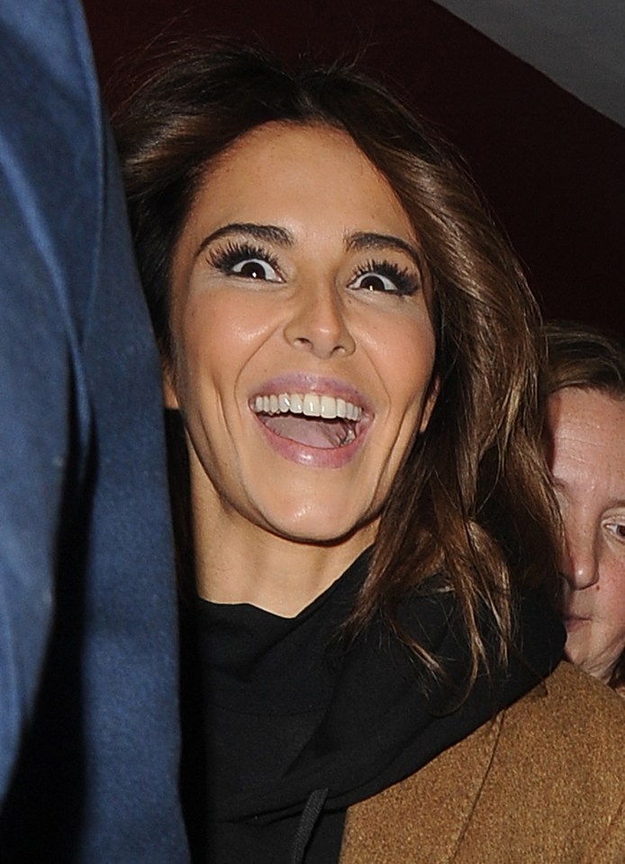 Cheryl was all smiles after leaving the theatre following another incredible performance