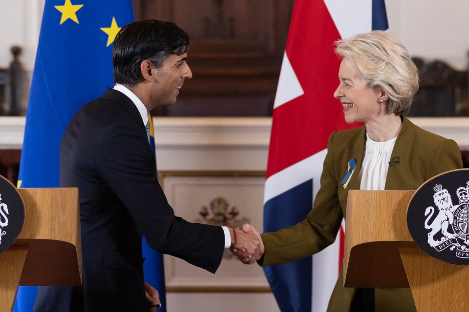 Rishi Sunak today insisted the Windsor Framework isn't about "personalities"
