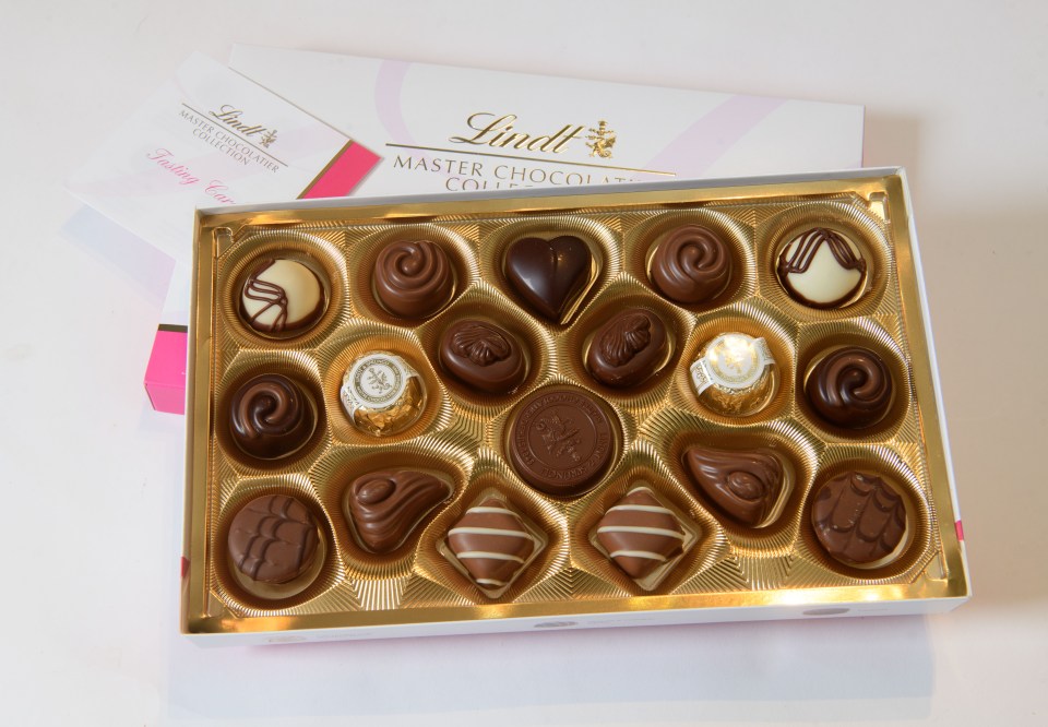 Lindt Master Collection is a little bit of a nut-overload