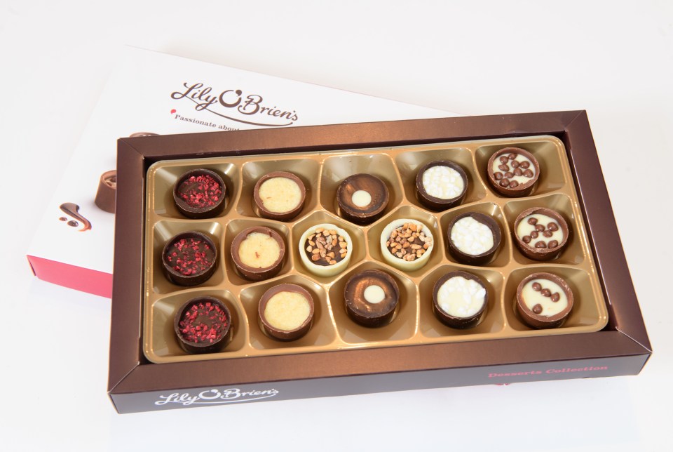 Lily O’Brien’s Desserts is a nice-looking box with a whole lot of taste