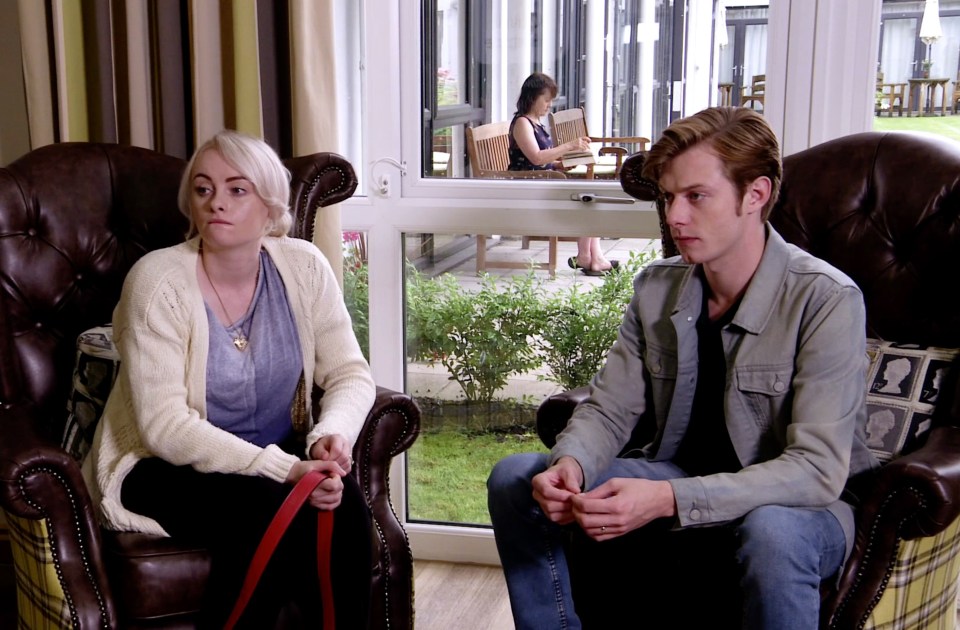 Katie played Sinead Tinker in the ITV soap