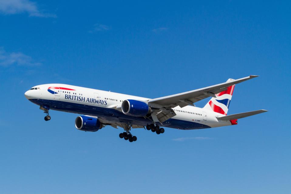 Two British Airways flight have been forced to make emergency landings (file photo)