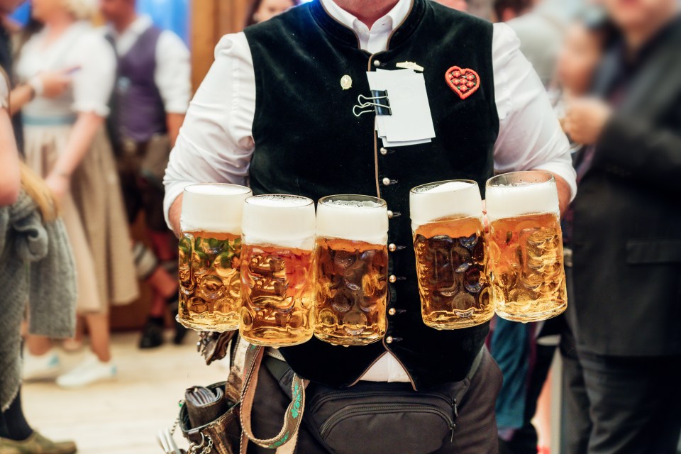 German bartenders wouldn't dream of dispensing a beer without a thick creamy head