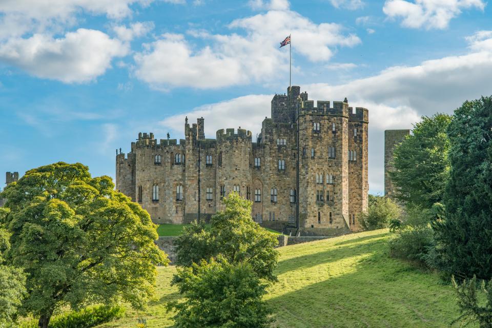 Alnwick Castle has appeared in Downton Abbey and two Harry Potter films
