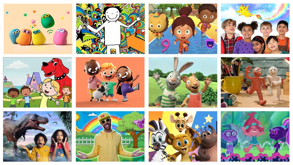 Some of the shows you can expect on Sky Kids