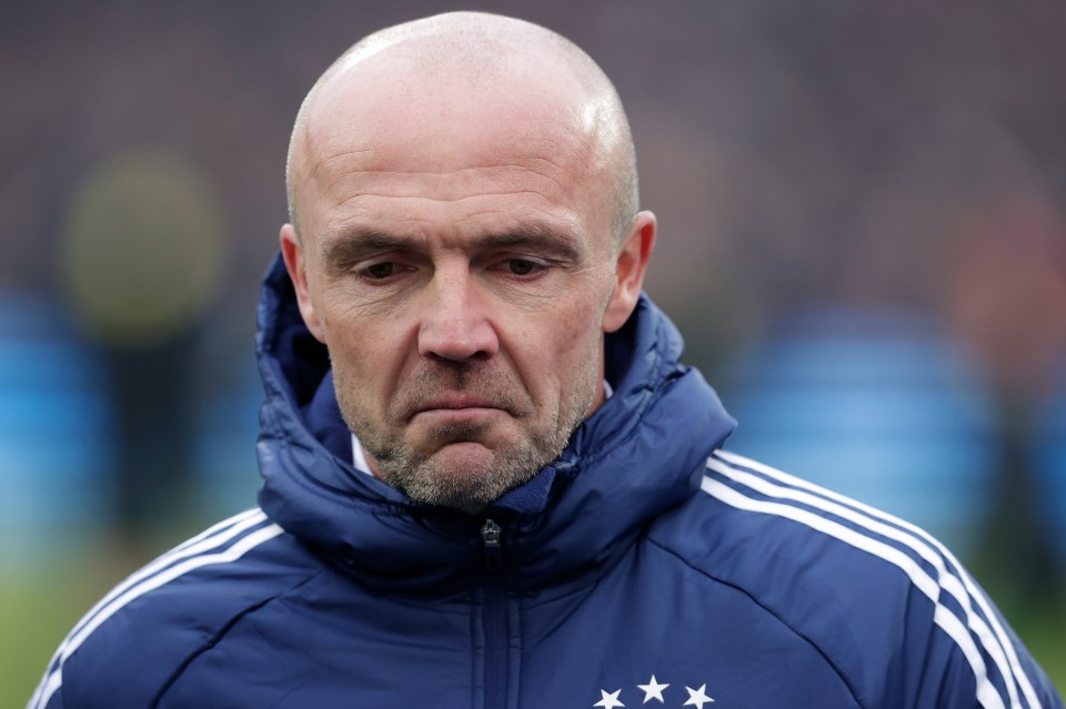 Ex-Ajax boss Alfred Schreuder is a target for Leeds after watching their game against Man Utd