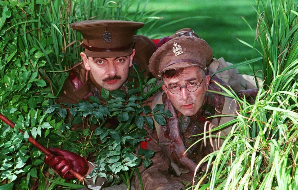Tony played Baldrick alongside Rowan in the hit 80s sitcom