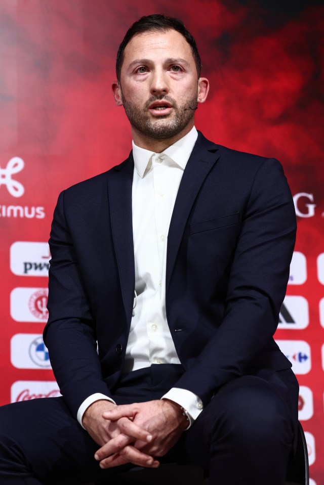 Domenico Tedesco is the new coach of Belgium and Thierry Henry will NOT be his No2